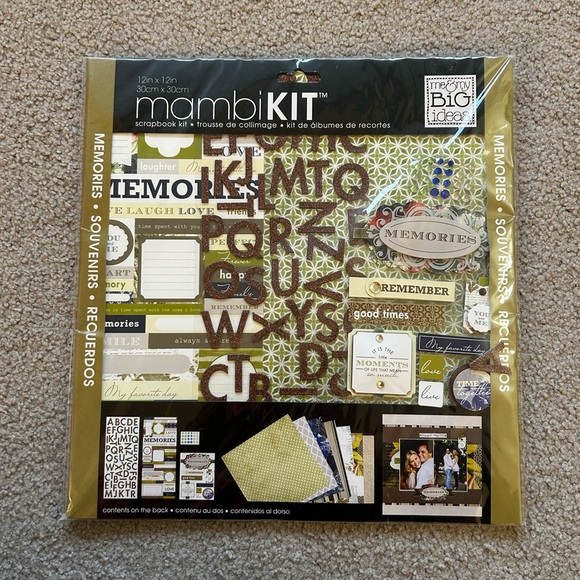 me and my big ideas Other - Scrapbook Kit – 12x12 Memory Album Set (NEW & Sealed!) 🧡